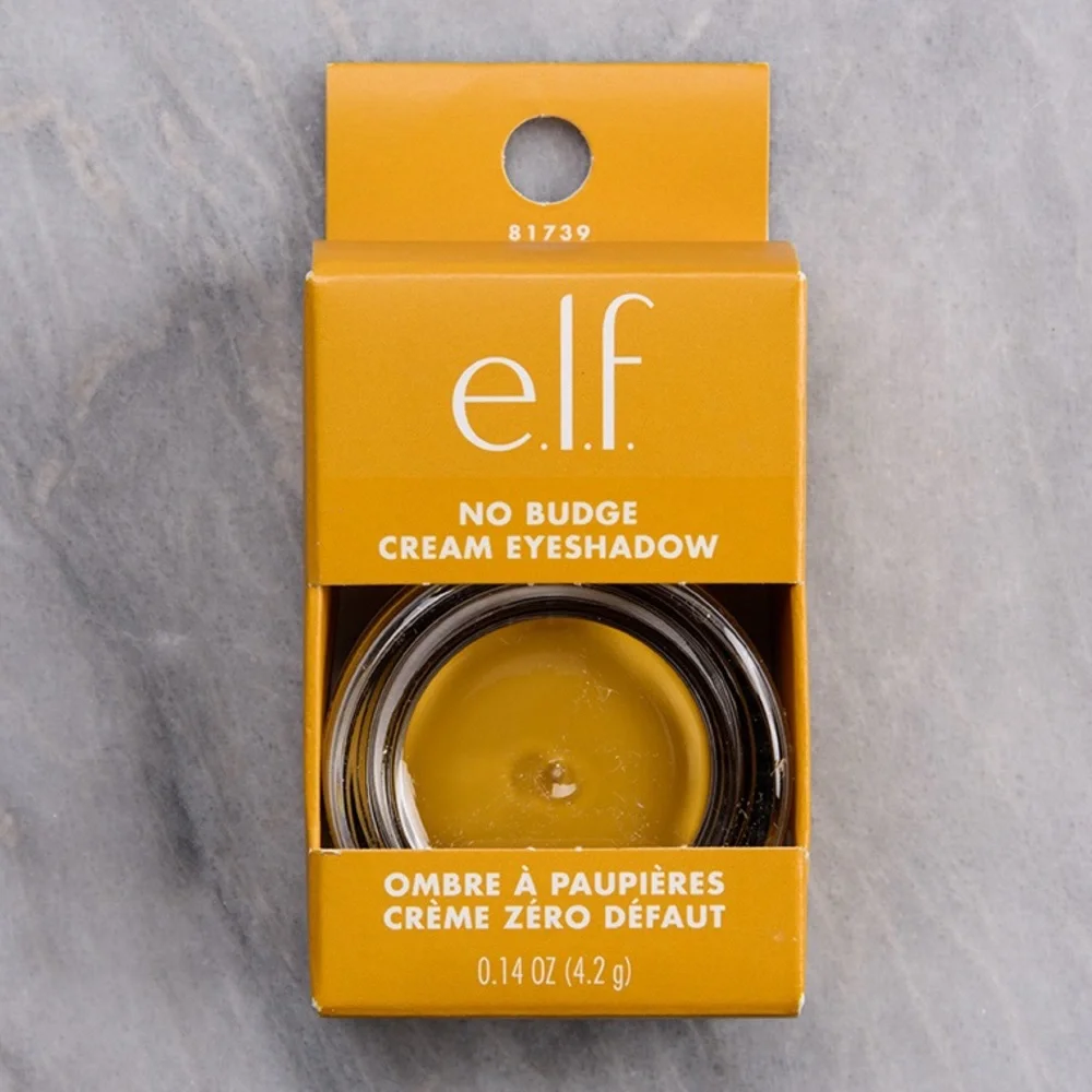 ELF No Budge Cream 3 in One Eyeshadow Sahara Matte Dark Yellow NEW IN BOX